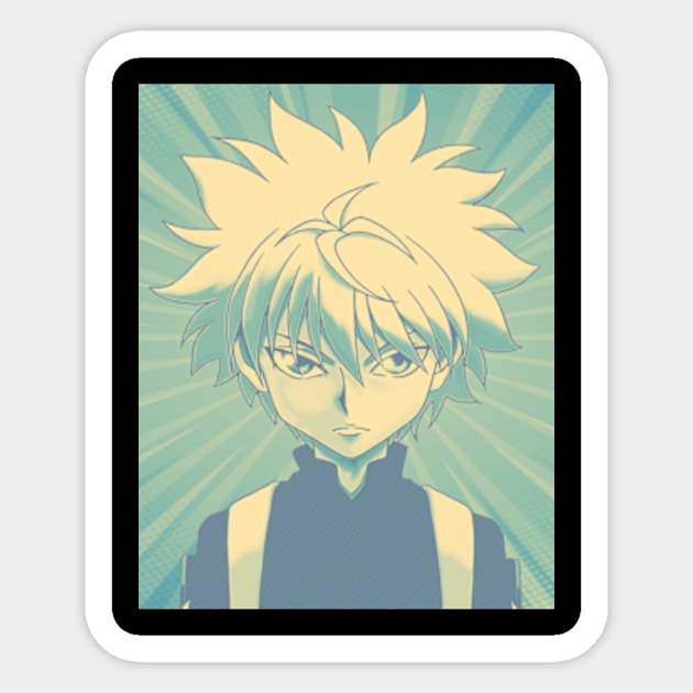 killua Sticker by DinoZard